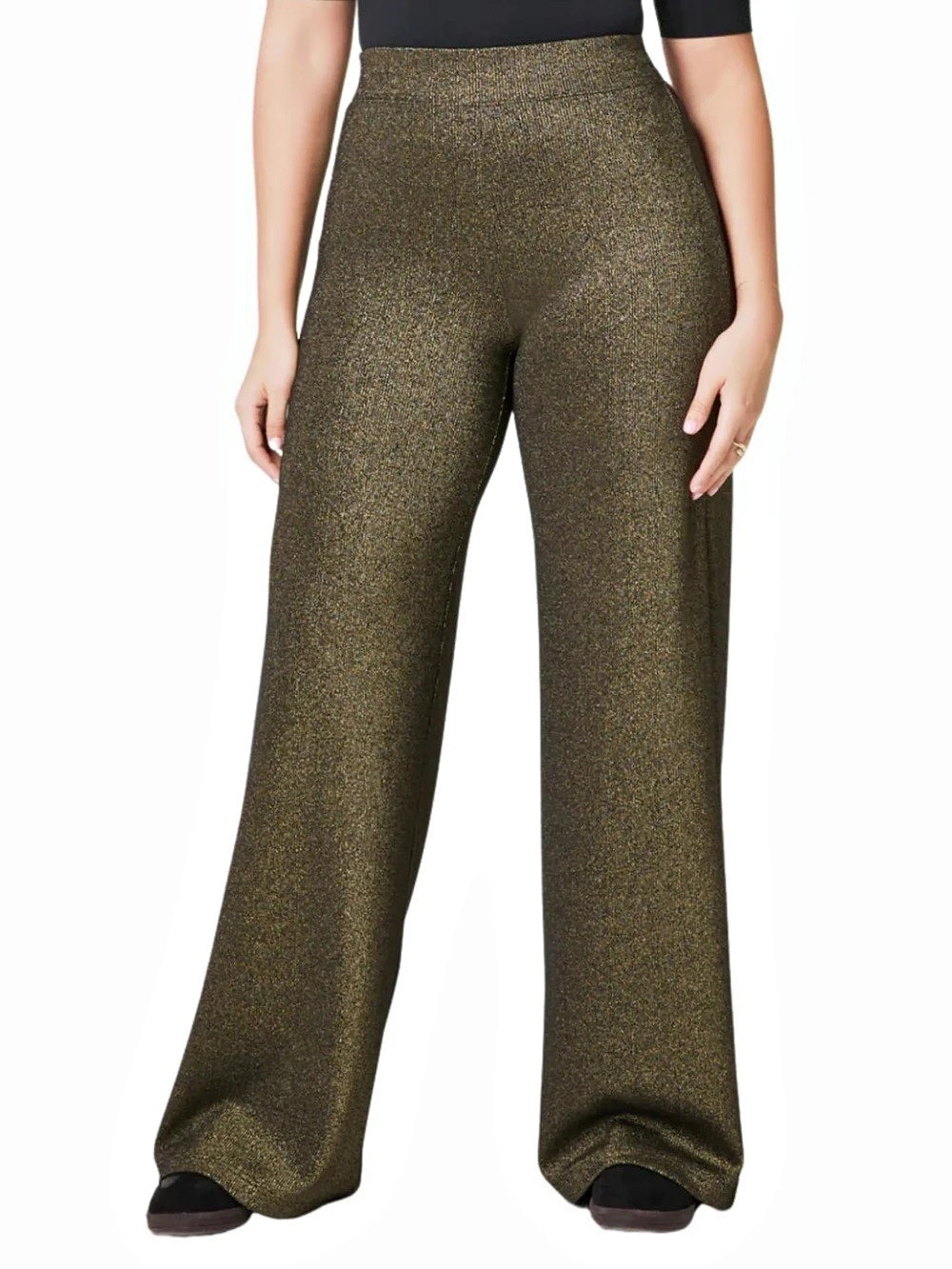 Wide Leg limited addition gold sparkle Spanks comfort line